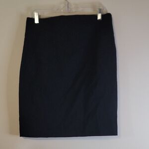 Banana Republic Elegant Black Pencil Skirt